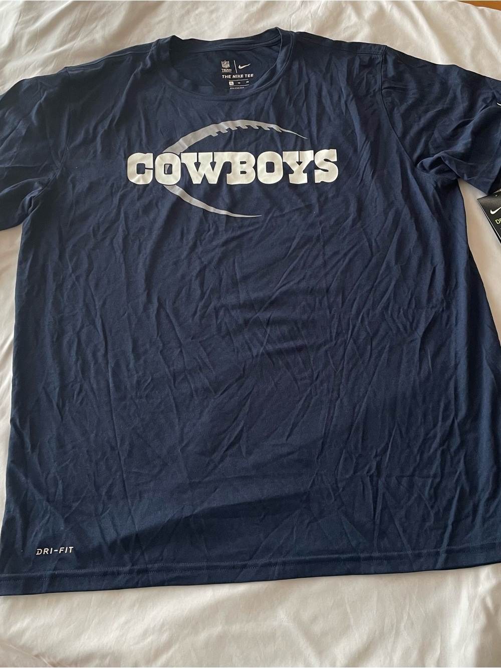 Nike Dallas Cowboys Dri-FIT Short Sleeve Tee, Sz XL